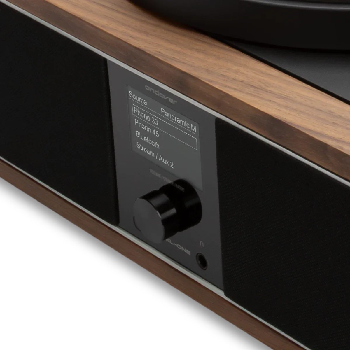 Andover Audio Andover-One MK2 giradischi all-in-one noce