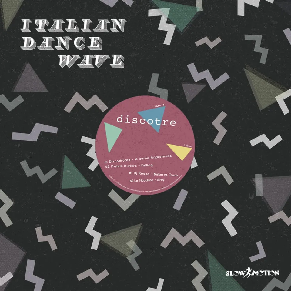 Slow Motion Italian Dance Wave Disco Tre vinile compilation