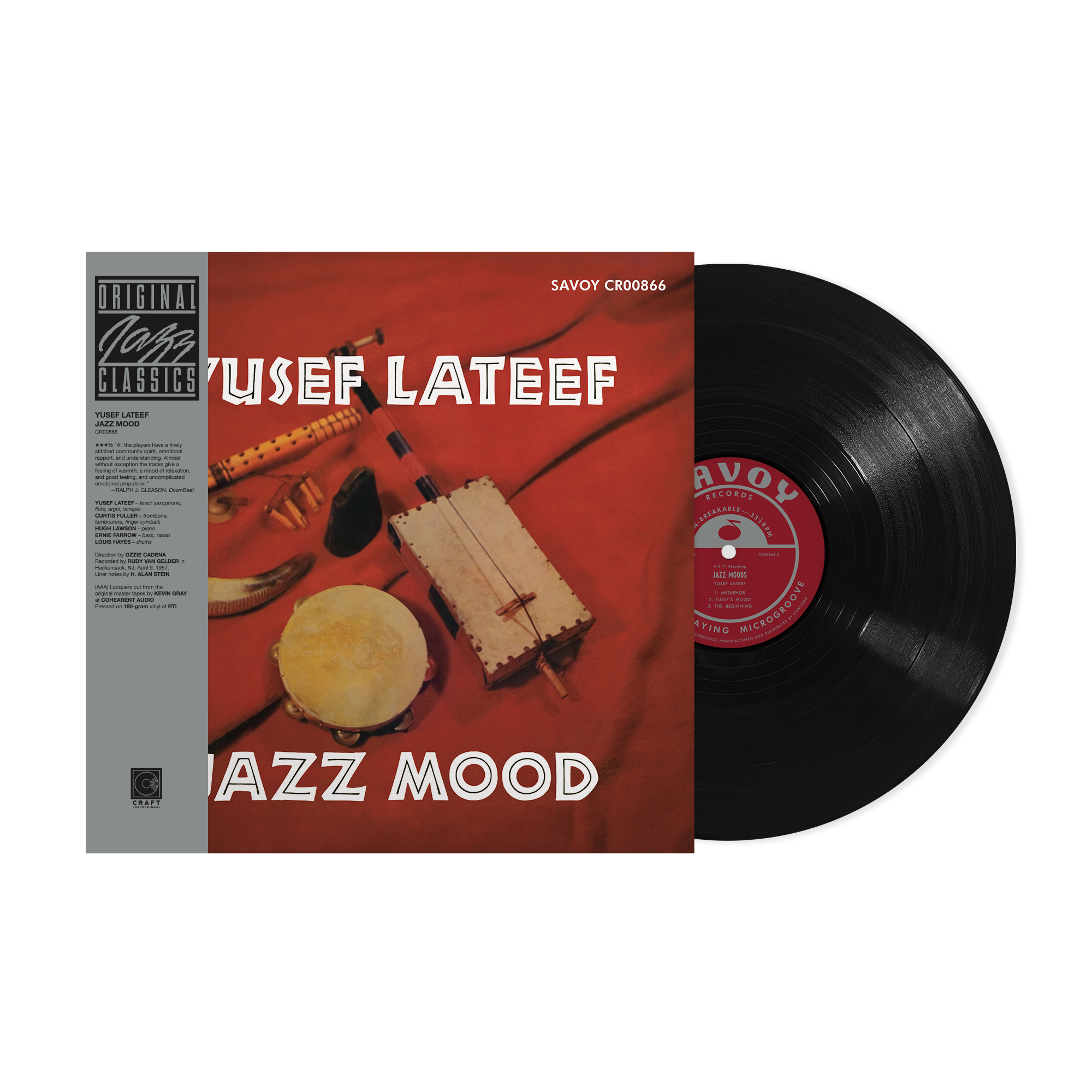 Original Jazz Classics Jazz Mood Yusef Lateef vinile 180g