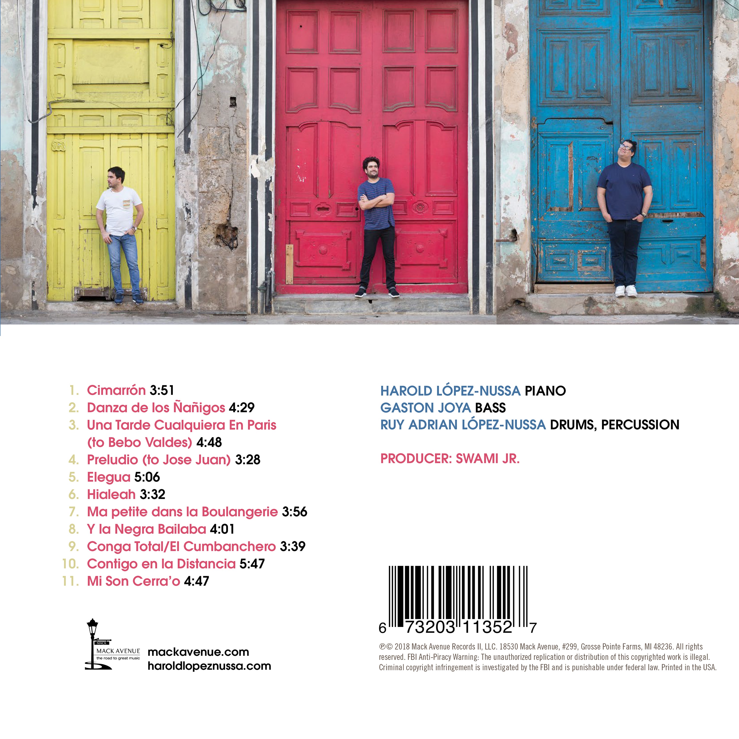 Mack Avenue Harold Lopez-Nussa Un Dia Cualquiera CD trio