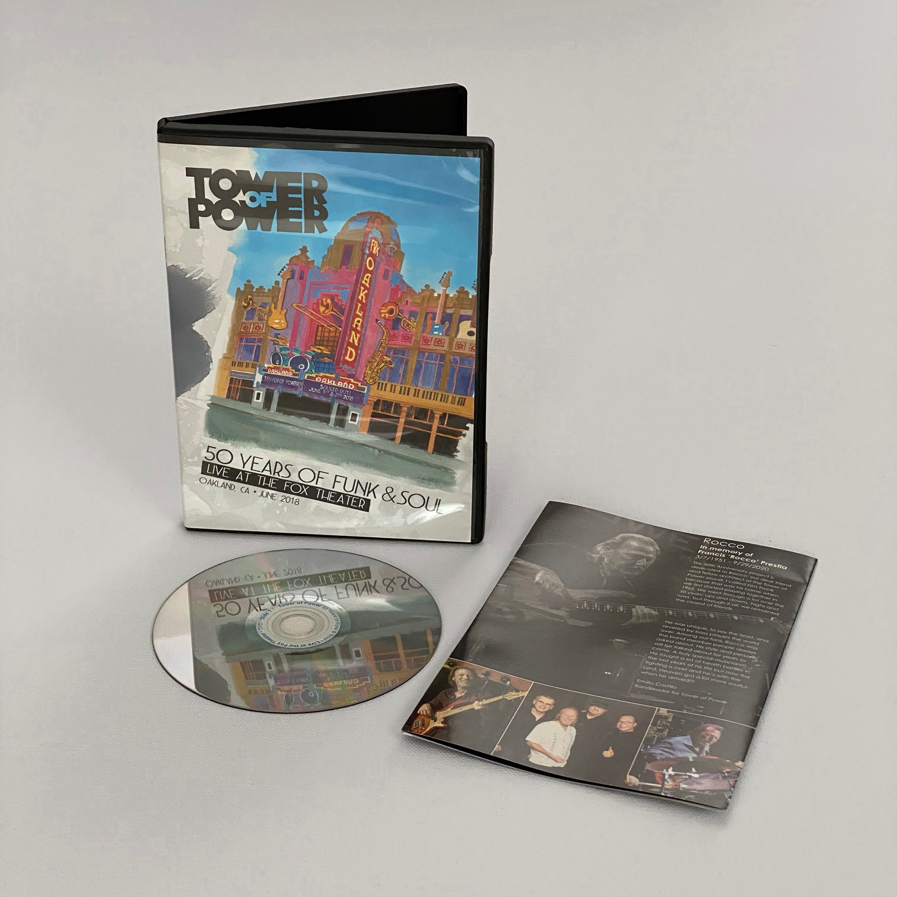 Tower of Power 50 Years Funk Soul 2 CD + DVD live