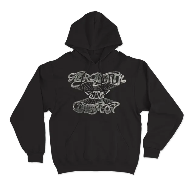 Aerosmith Dream On felpa con cappuccio nera unisex