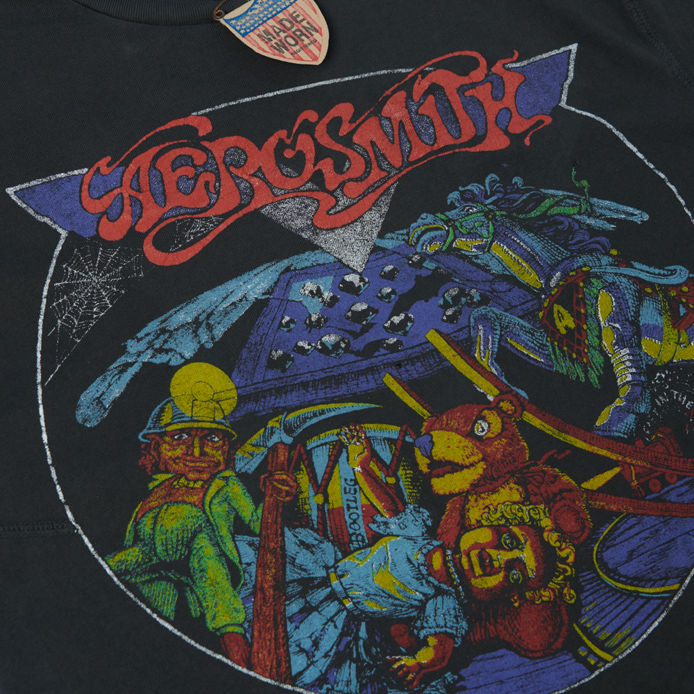 Aerosmith Toys in the Attic maglietta Space cotone