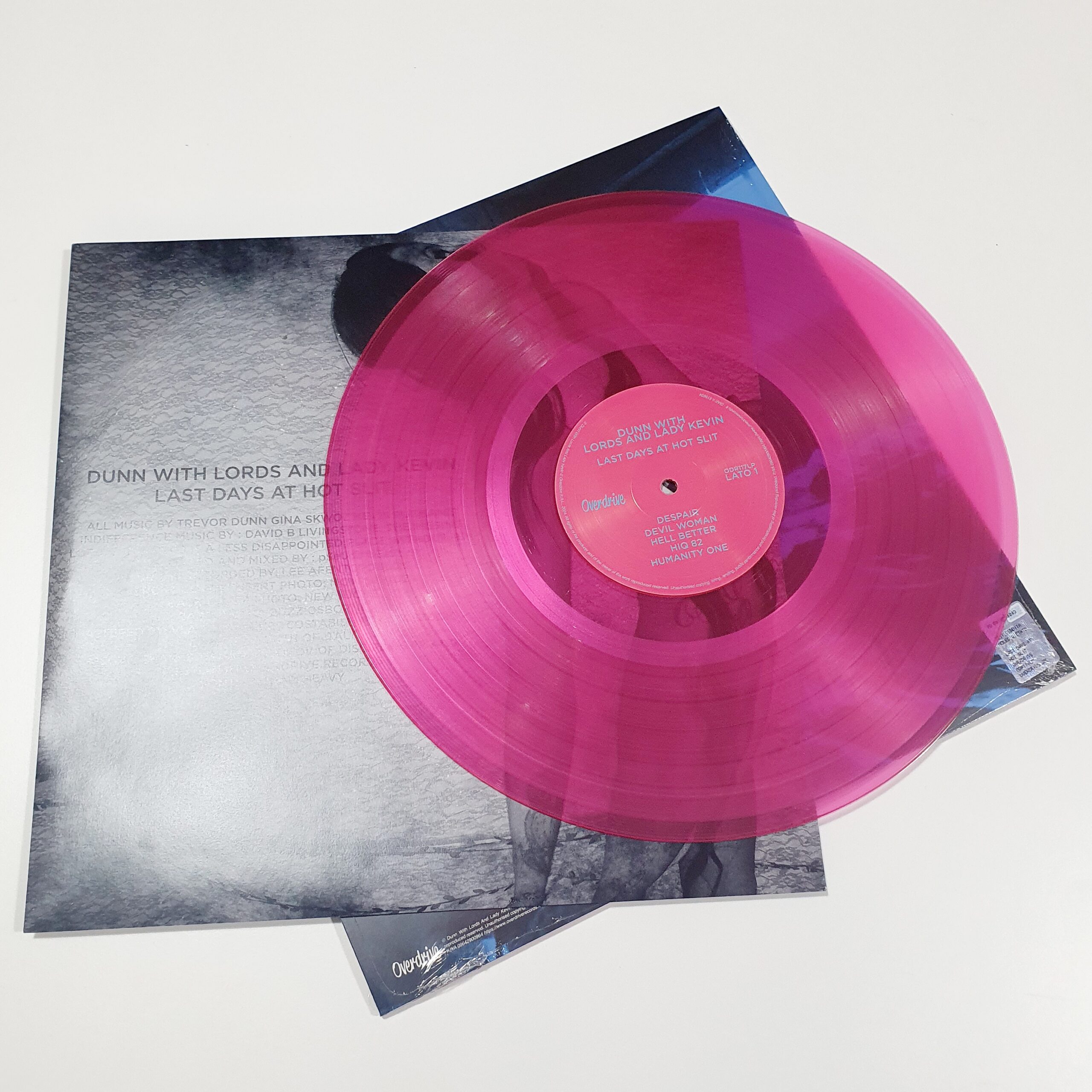 Overdrive Records Last days at hot slit vinile LP