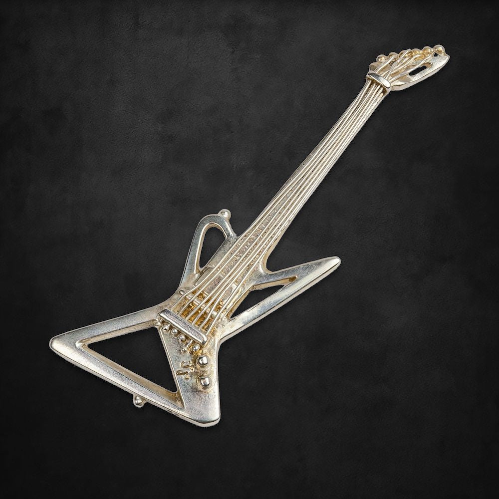 Aerosmith Blade Runner ciondolo chitarra in argento