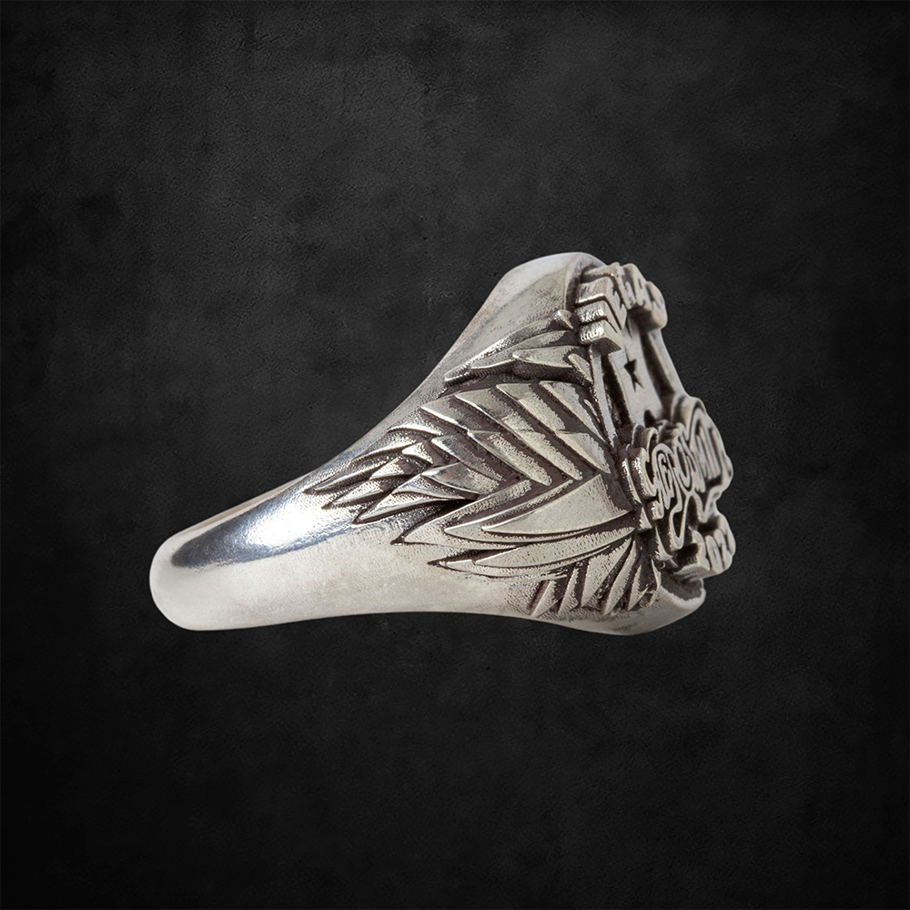 Aerosmith 50th Anniversary anello sigillo argento Vegas
