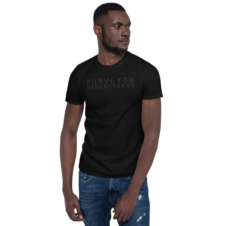 Purveyor Underground Tee t-shirt nera cotone