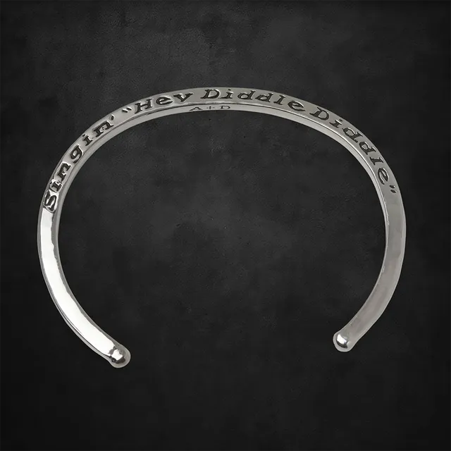 Aerosmith Hey Diddle Diddle Bracciale Argento Small