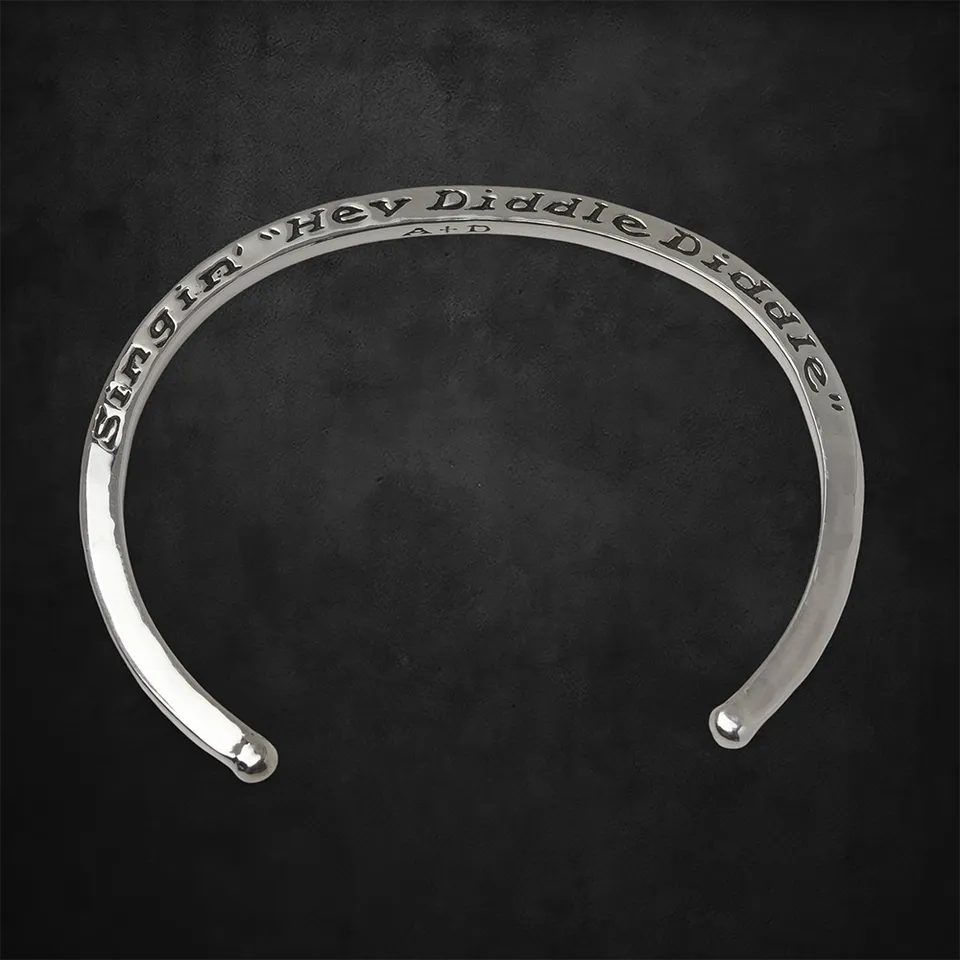 Aerosmith Hey Diddle Diddle Bracciale Argento Small