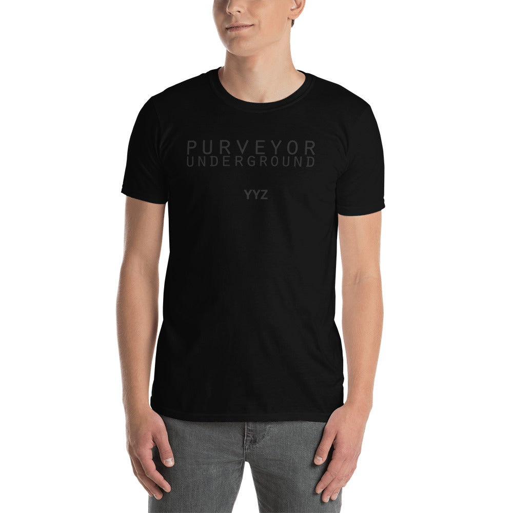 Purveyor Underground Original YYZ maglietta nera cotone