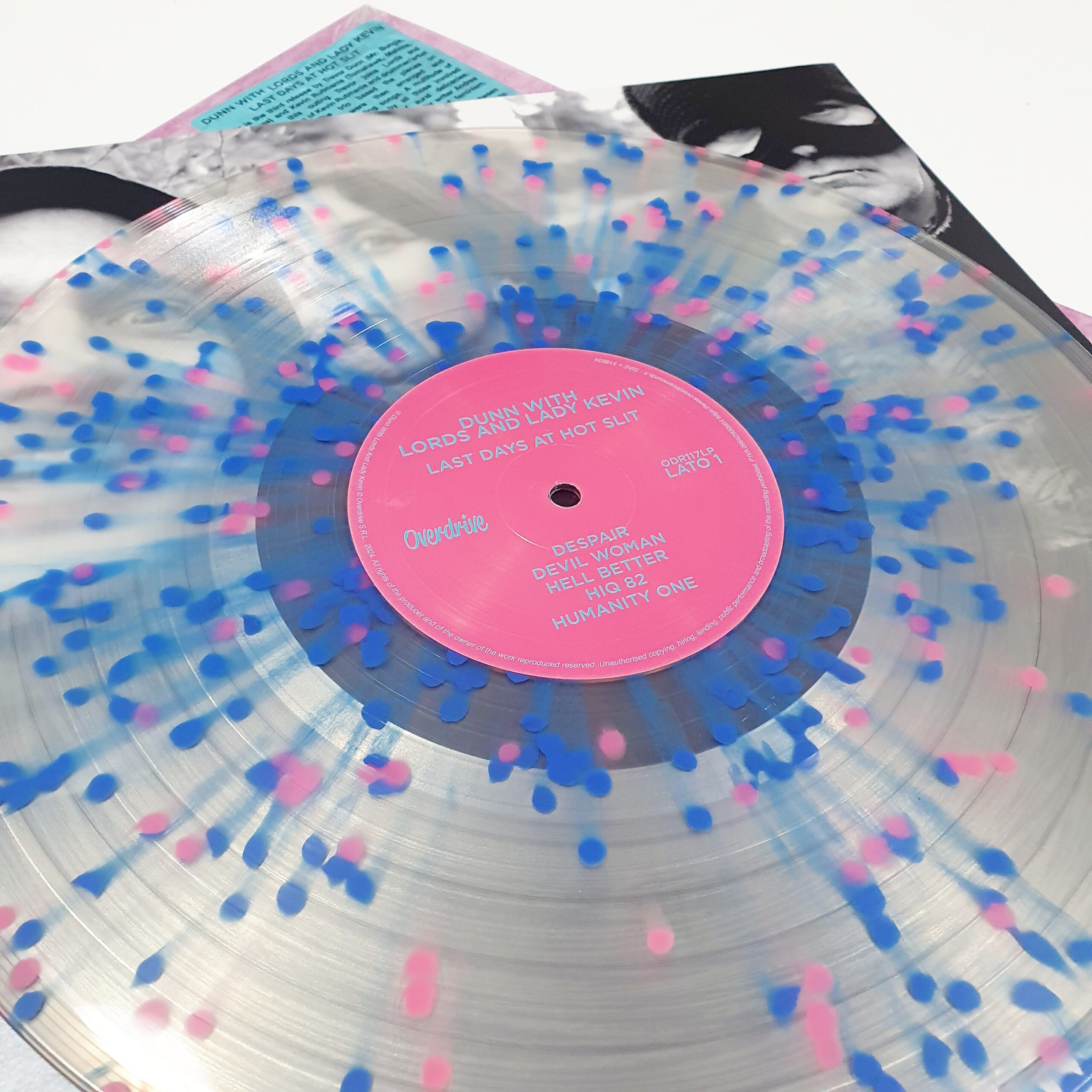 Overdrive Records Last days at hot slit vinile LP