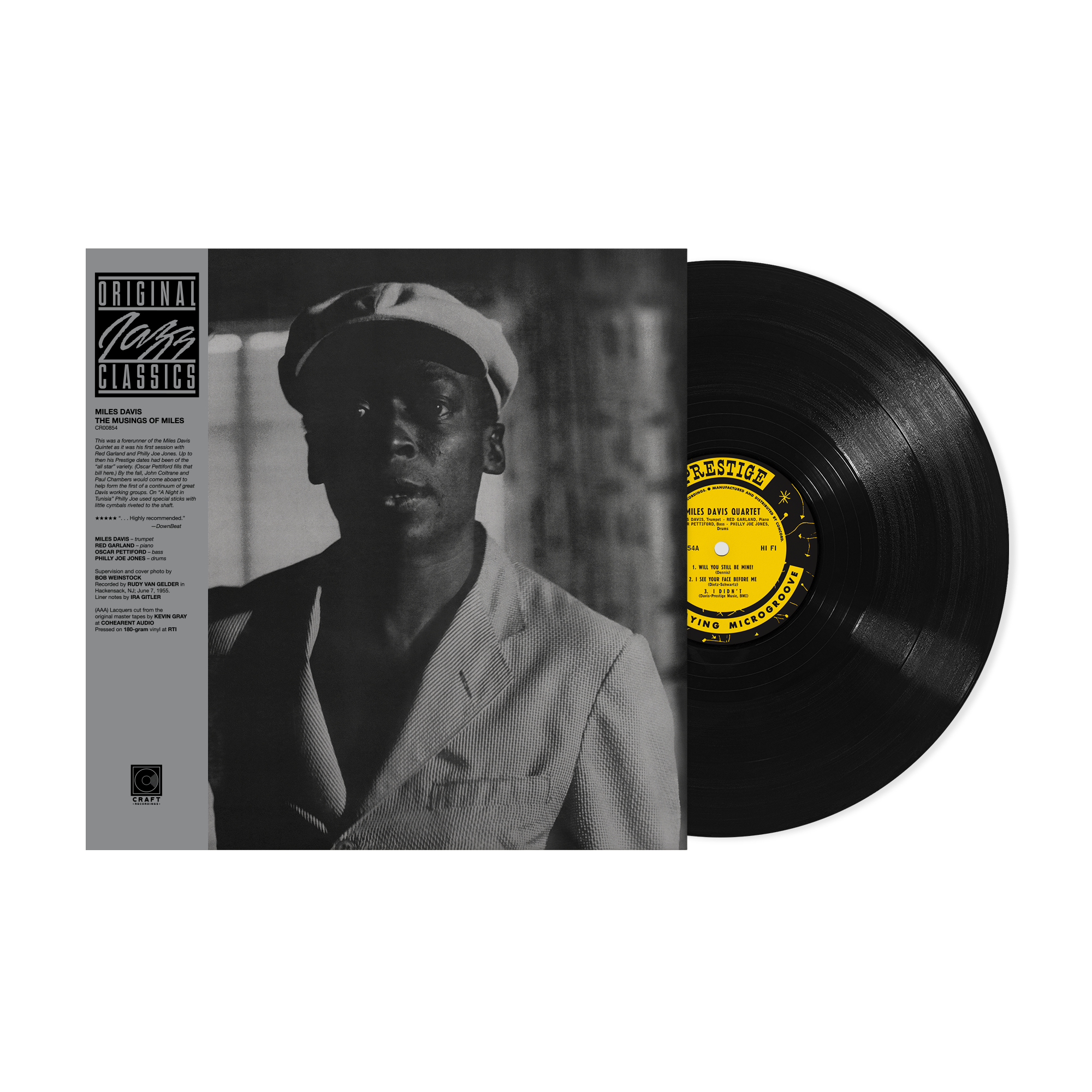 Original Jazz Classics The Musings of Miles Davis vinile LP 180g