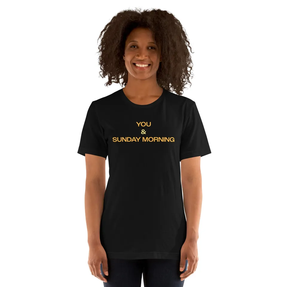 Kirk Whalum You & Sunday Morning maglietta unisex in cotone
