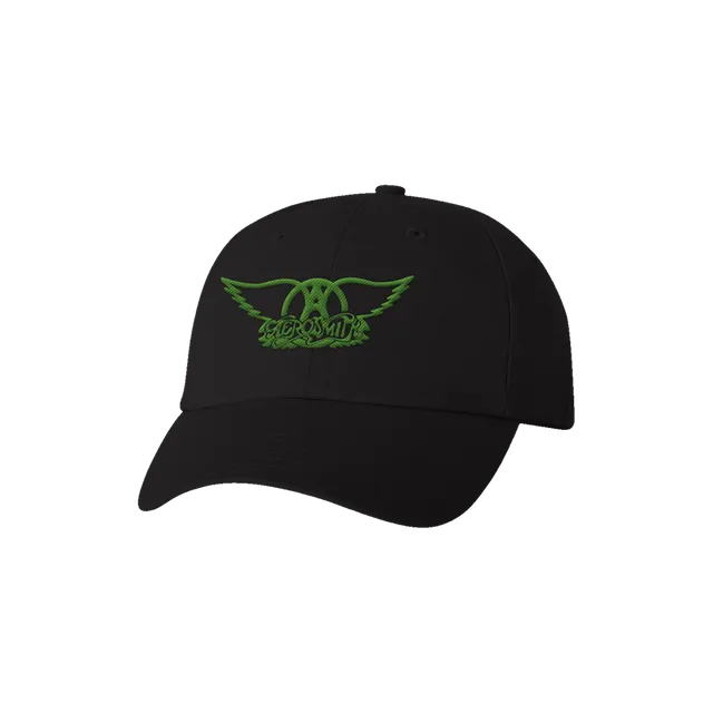 Aerosmith Boys Of Boston Cappello Nero Ricamo Verde