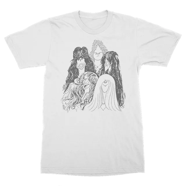 Aerosmith Draw The Line t-shirt bianca unisex