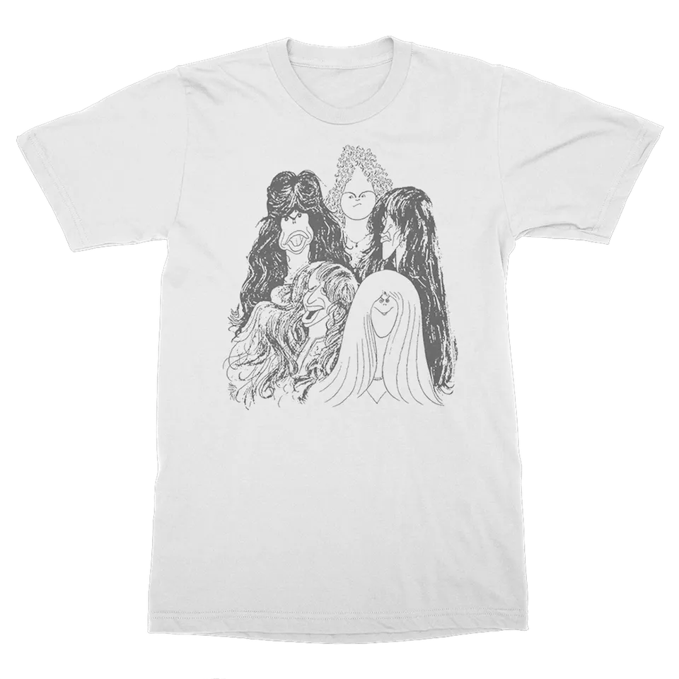 Aerosmith Draw The Line t-shirt bianca unisex