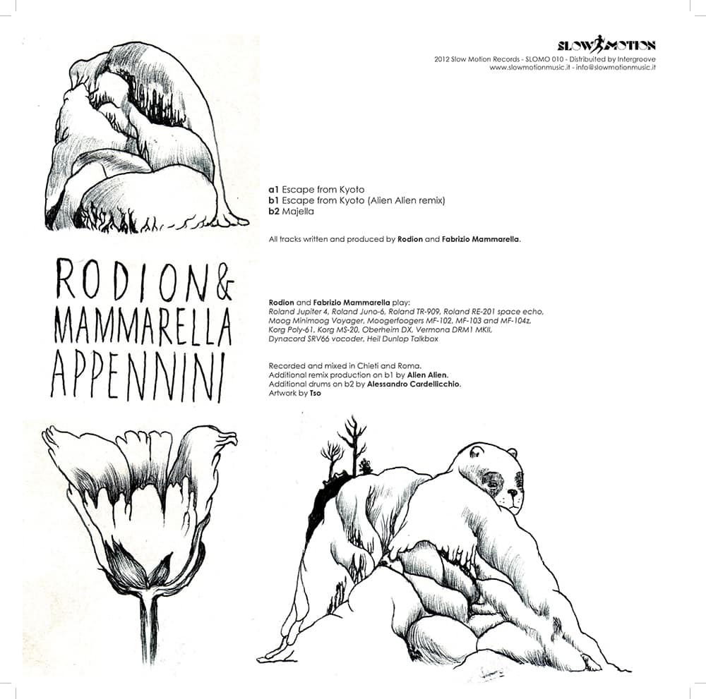 Slow Motion Rodion Mammarella Appennini vinile 2012
