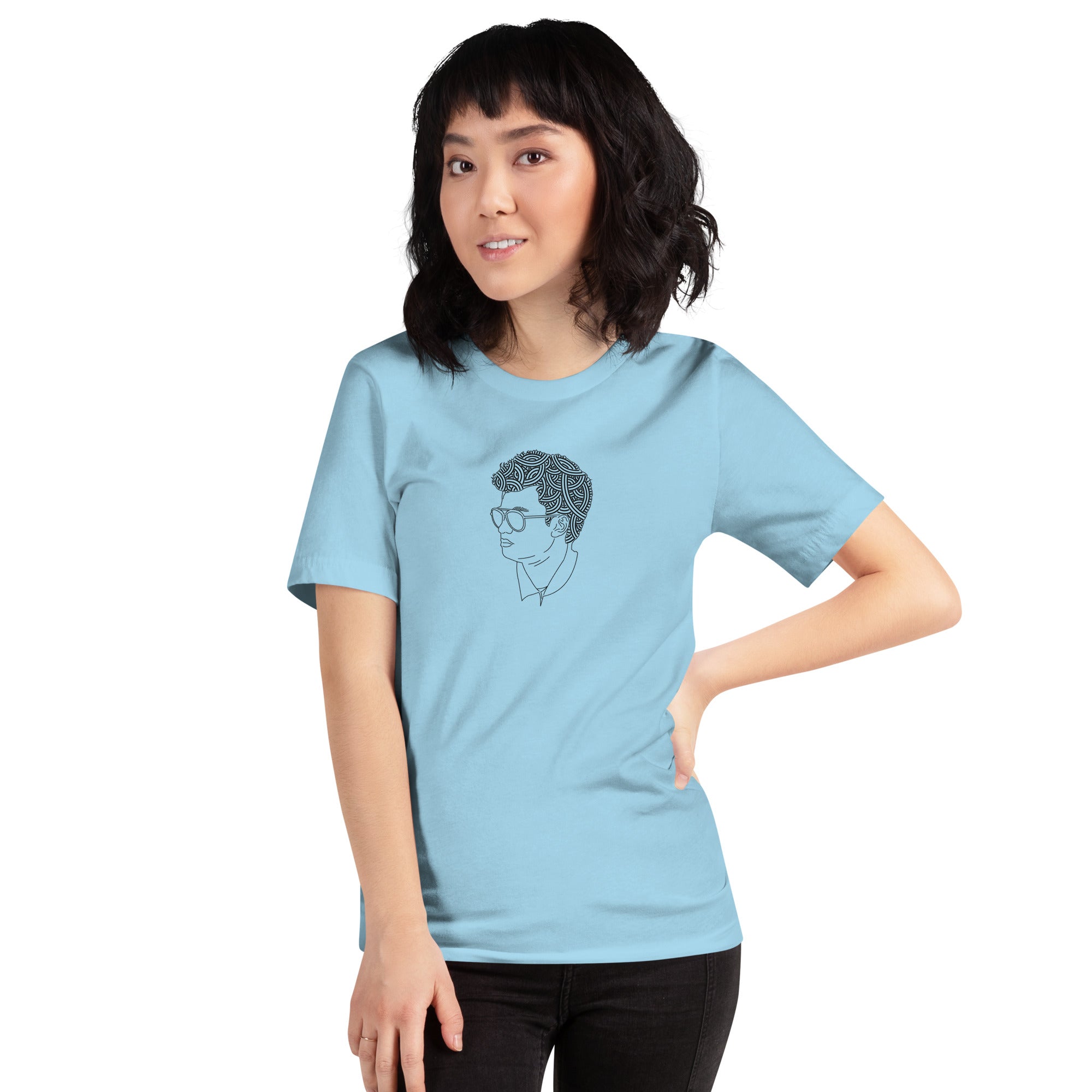 Mack Avenue Joey Alexander Face maglietta nera cotone