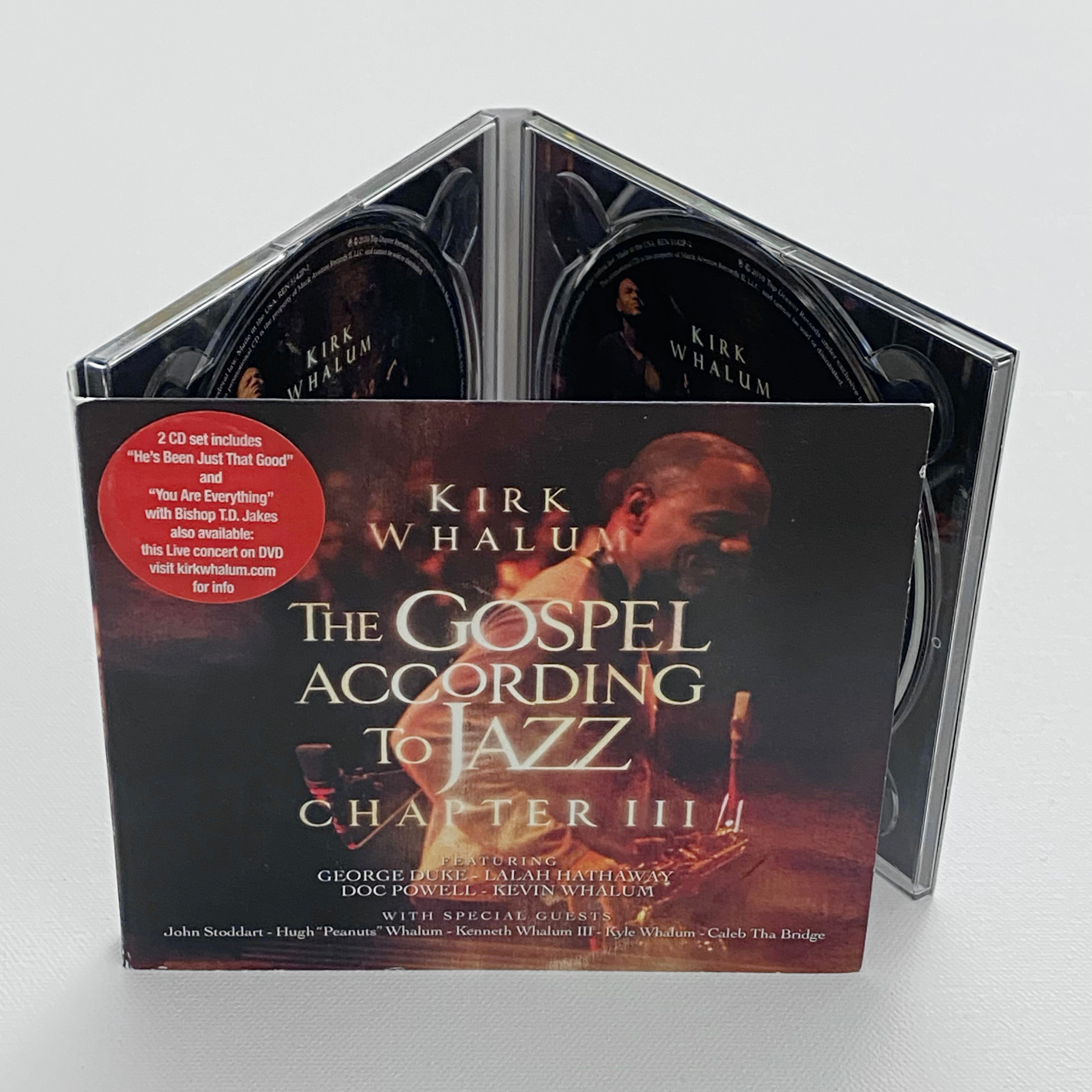 Mack Avenue Kirk Whalum The Gospel According to Jazz Chapter III CD gospel