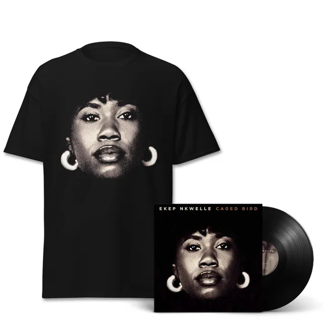 Mack Avenue Ekep Nkwelle Caged Bird bundle vinile + t-shirt jazz