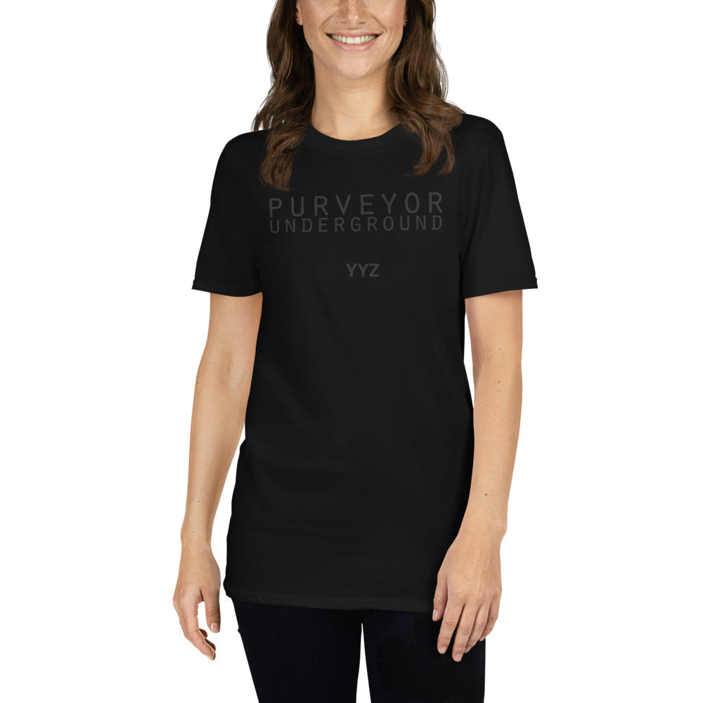 Purveyor Underground Original YYZ maglietta nera cotone