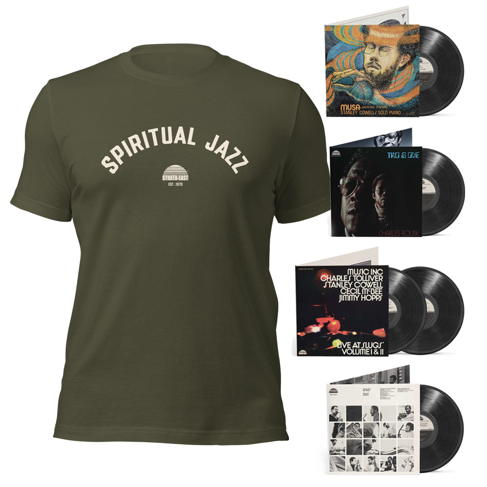 Strata-East LP Fan Bundle 4 vinili 180g + t-shirt spiritual