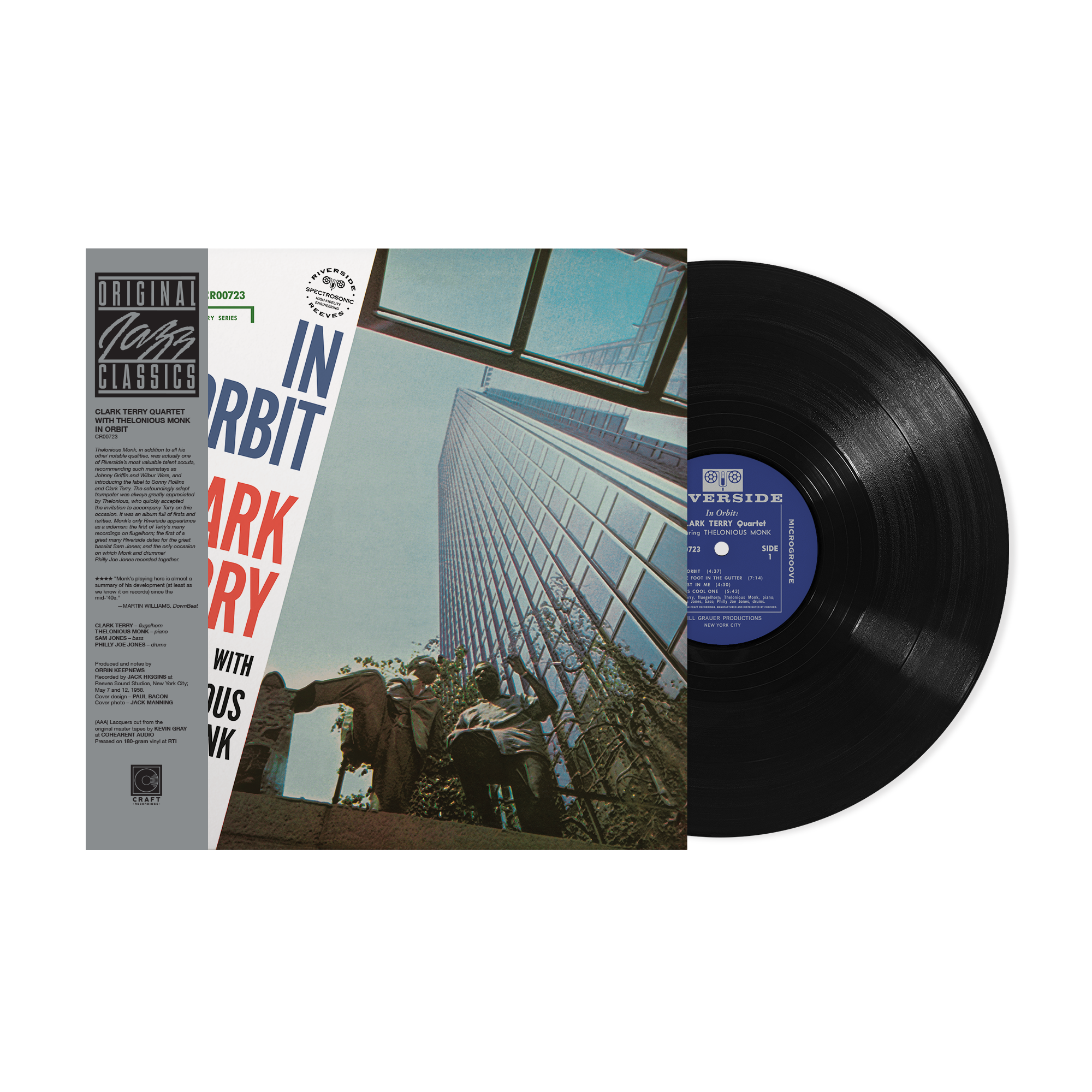 Original Jazz Classics Series In Orbit vinile 180g Clark Terry