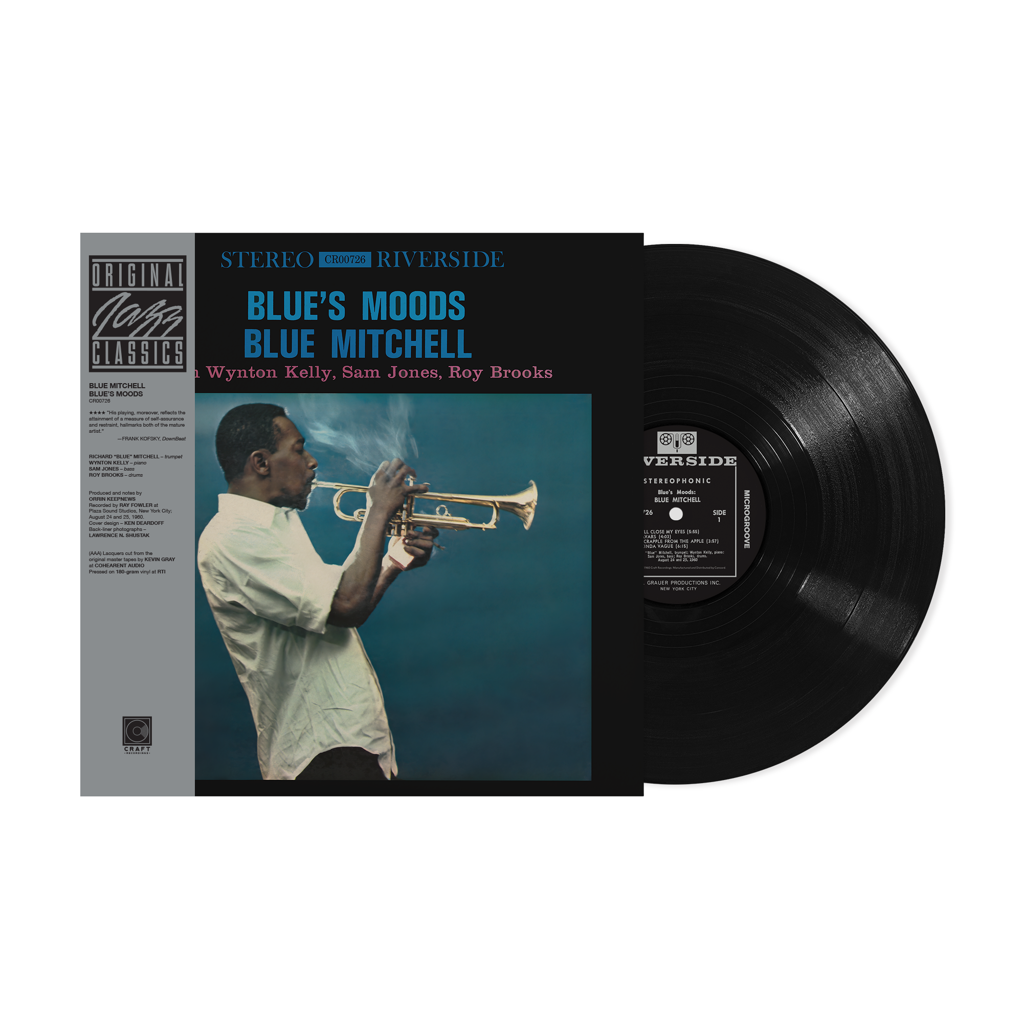 Original Jazz Classics Blue’s Moods Blue Mitchell vinile 180g
