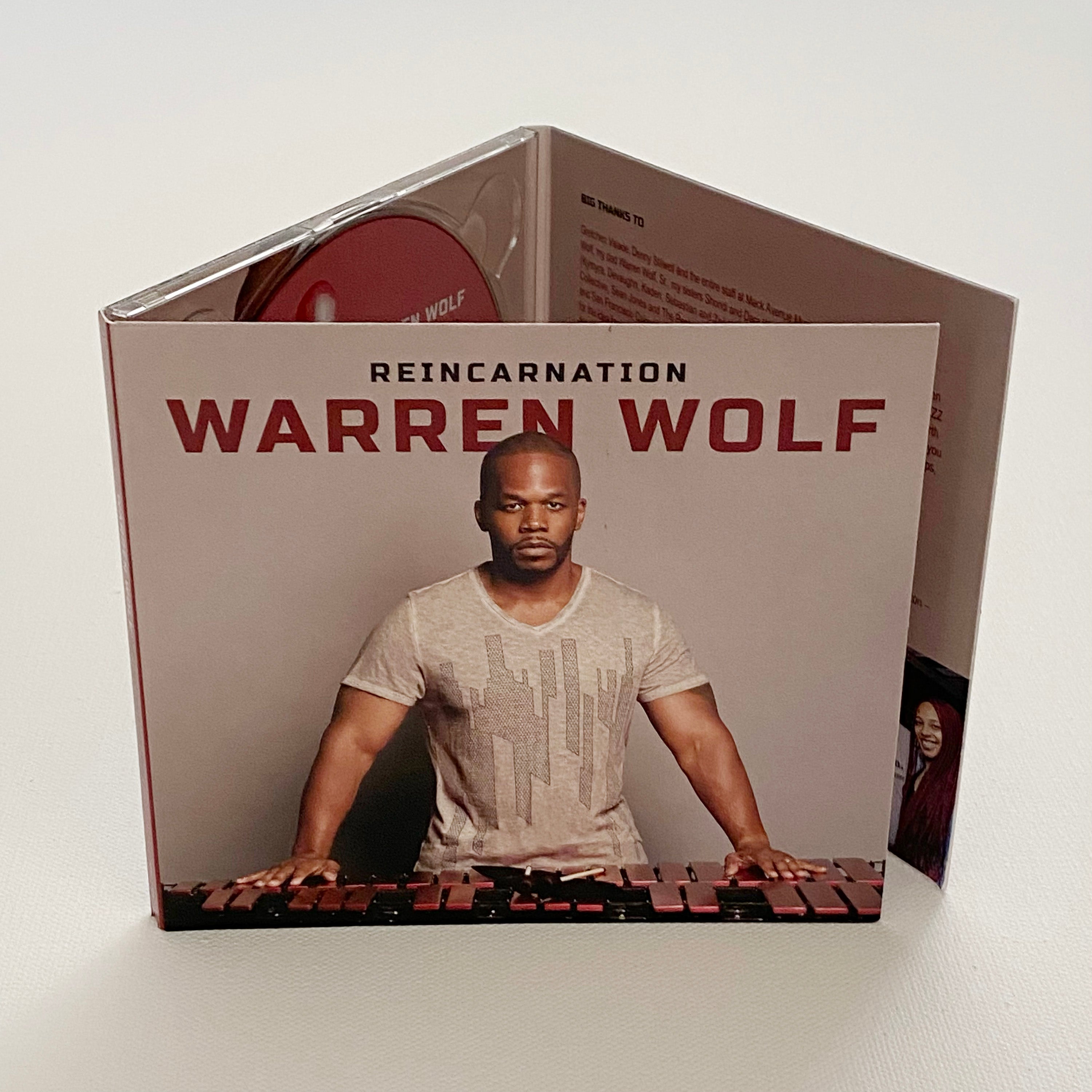 Mack Avenue Warren Wolf Reincarnation CD vibrafono soul