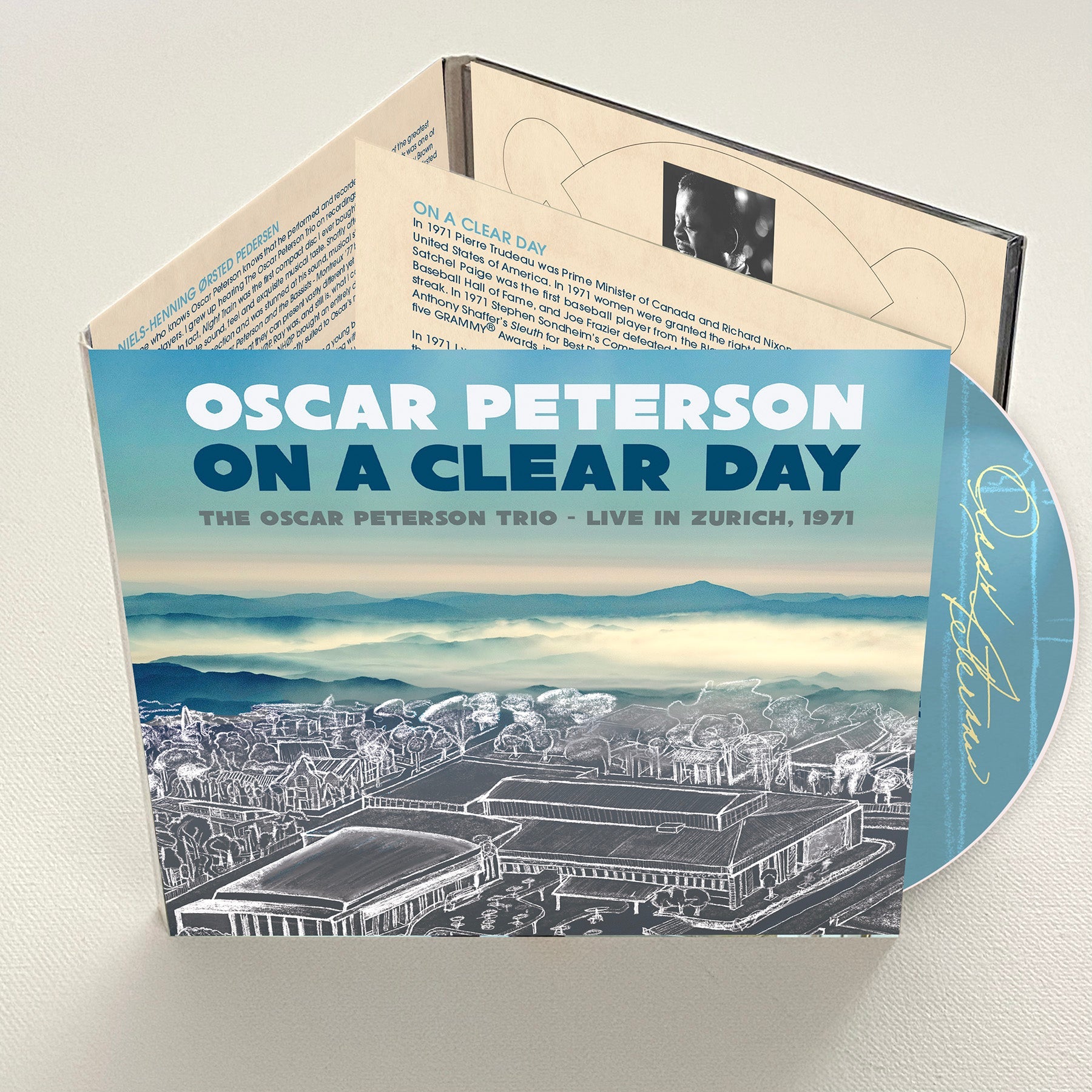 Mack Avenue Oscar Peterson On a Clear Day CD Live Zurich 1971