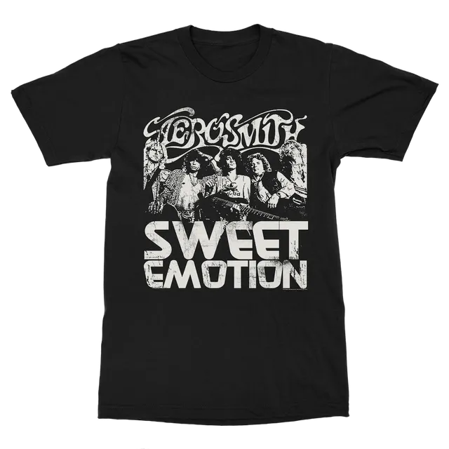 Aerosmith Sweet Emotion maglietta nera unisex