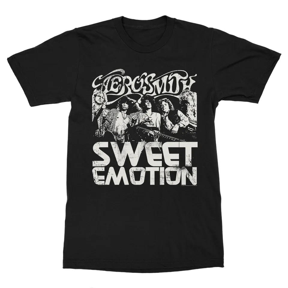 Aerosmith Sweet Emotion maglietta nera unisex