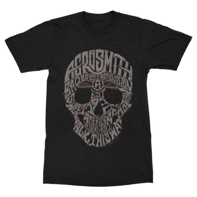 Aerosmith Forever AERO-84 maglietta nera unisex