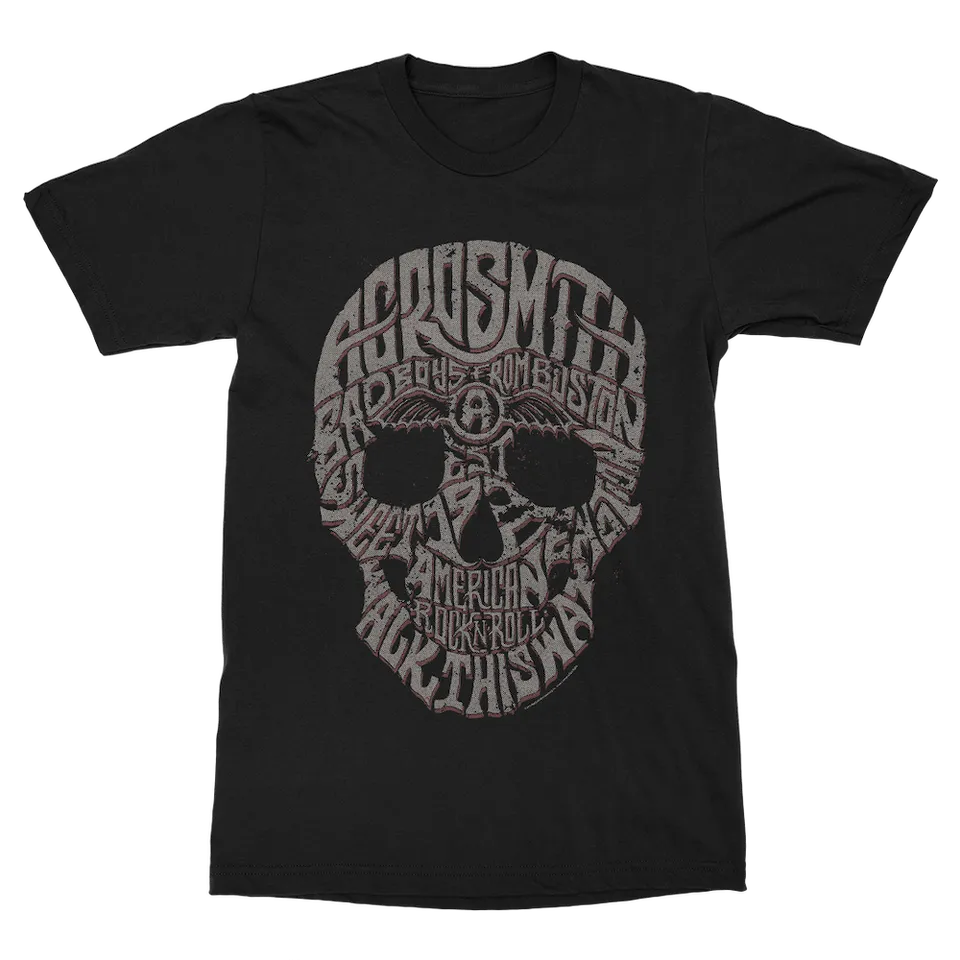 Aerosmith Forever AERO-84 maglietta nera unisex