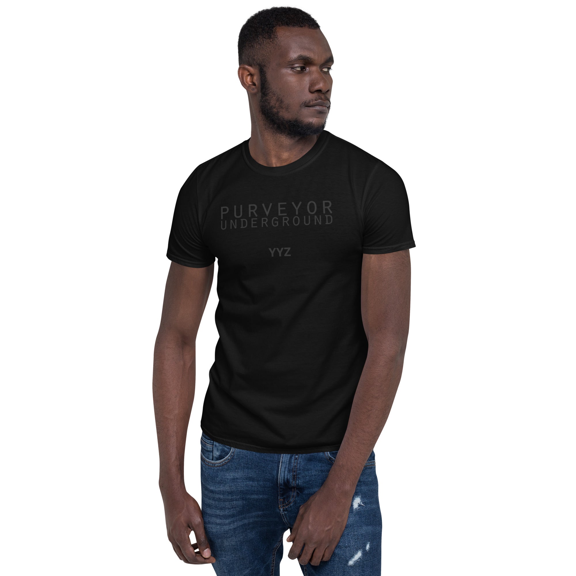 Purveyor Underground Original YYZ maglietta nera cotone