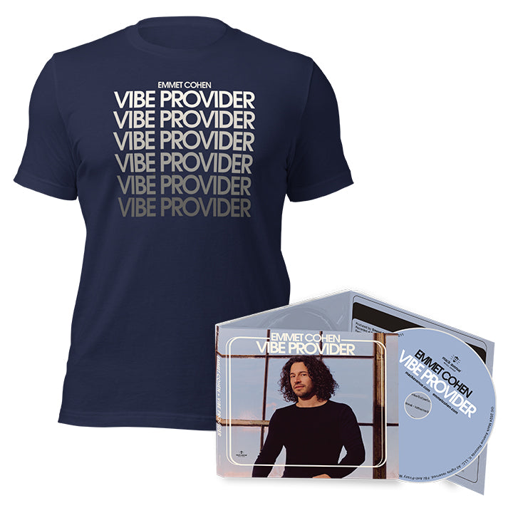 Emmet Cohen Vibe Provider bundle CD vinile maglietta