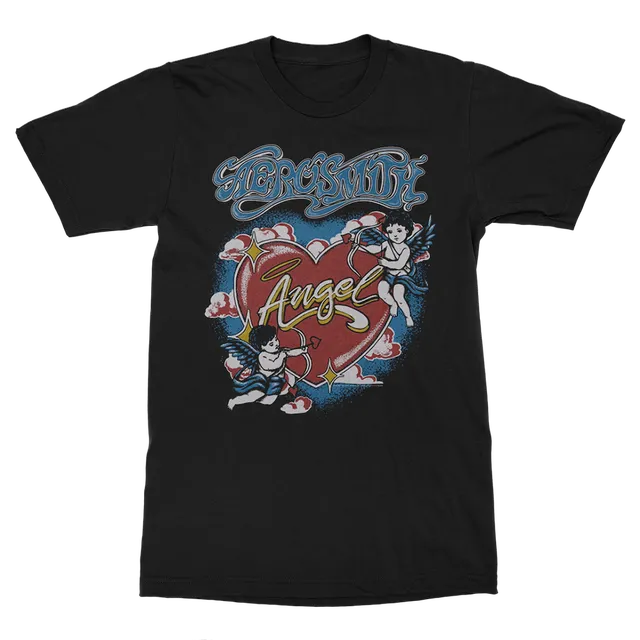 Aerosmith Angel Heart maglietta nera unisex