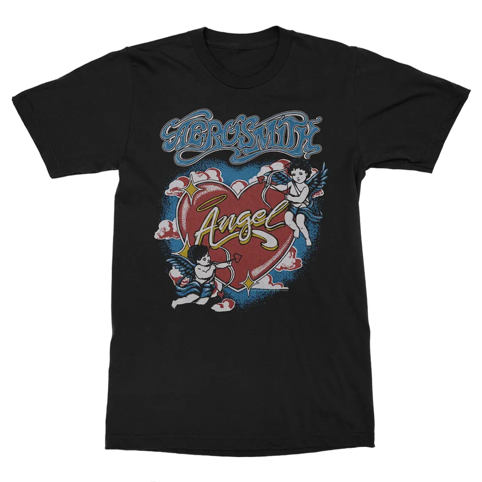 Aerosmith Angel Heart maglietta nera unisex