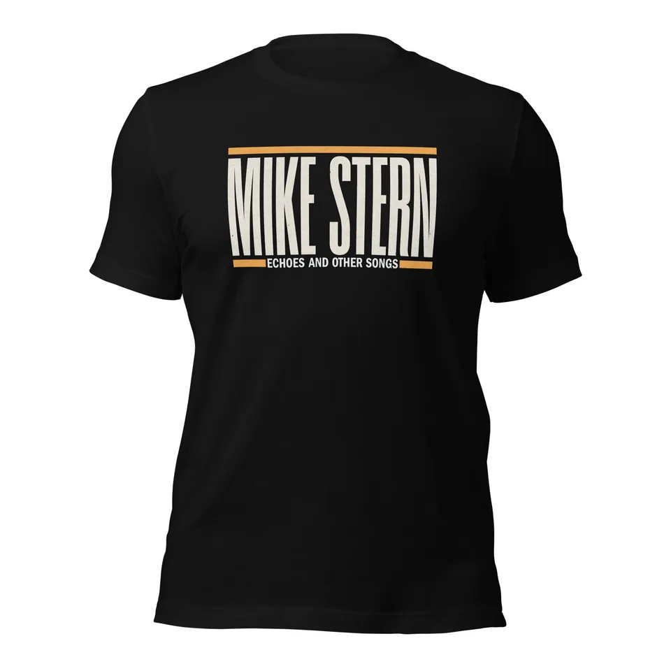 Mike Stern Echoes and Other Songs maglietta unisex cotone
