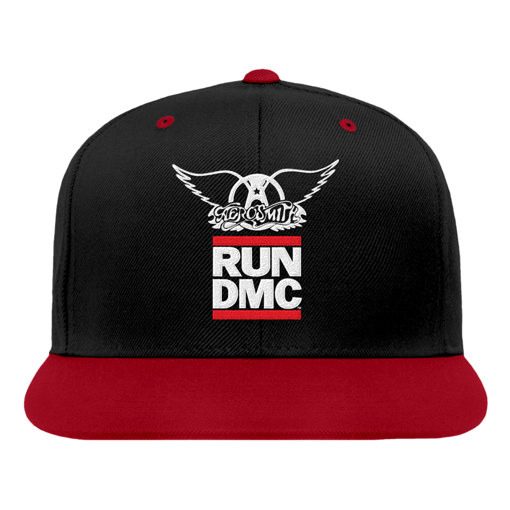 Aerosmith x Run DMC Walk This Way snapback nera