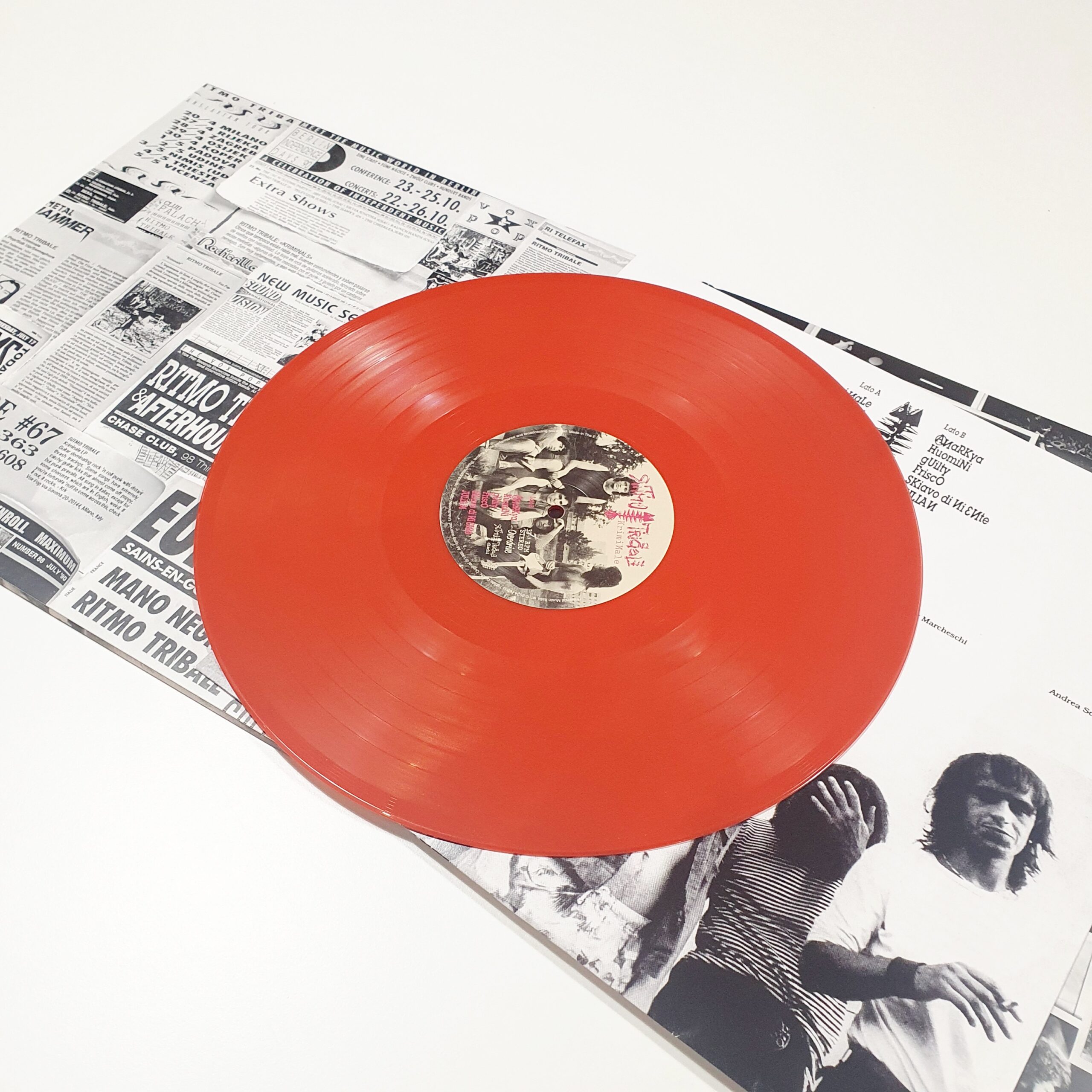 Overdrive Records Kriminale Vinile LP Edizione Originale
