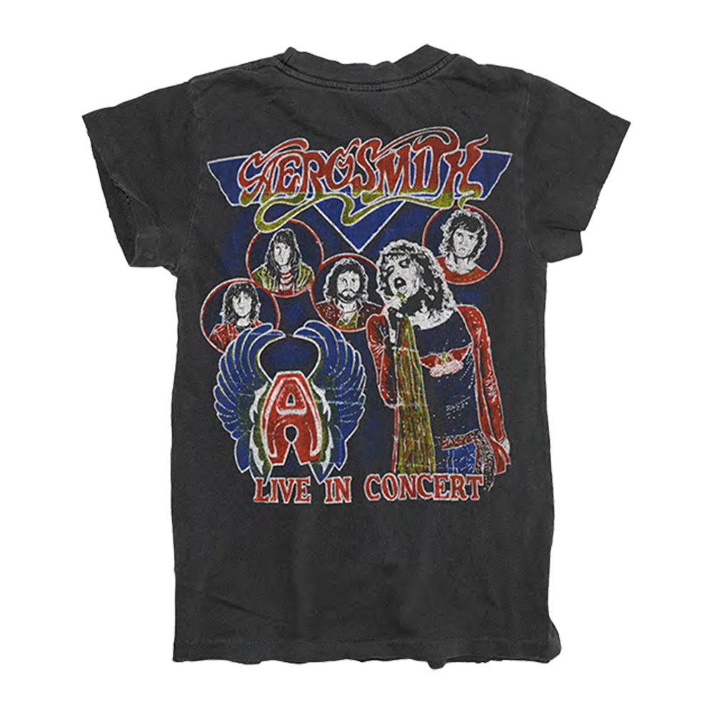Aerosmith Madeworn Rock In A Hard Place maglietta cotone