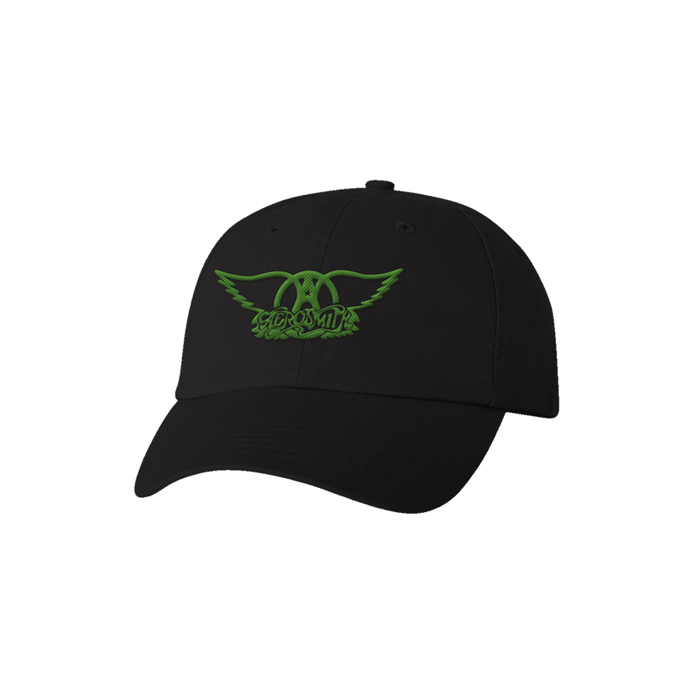 Aerosmith Boys Of Boston Cappello Nero Ricamo Verde