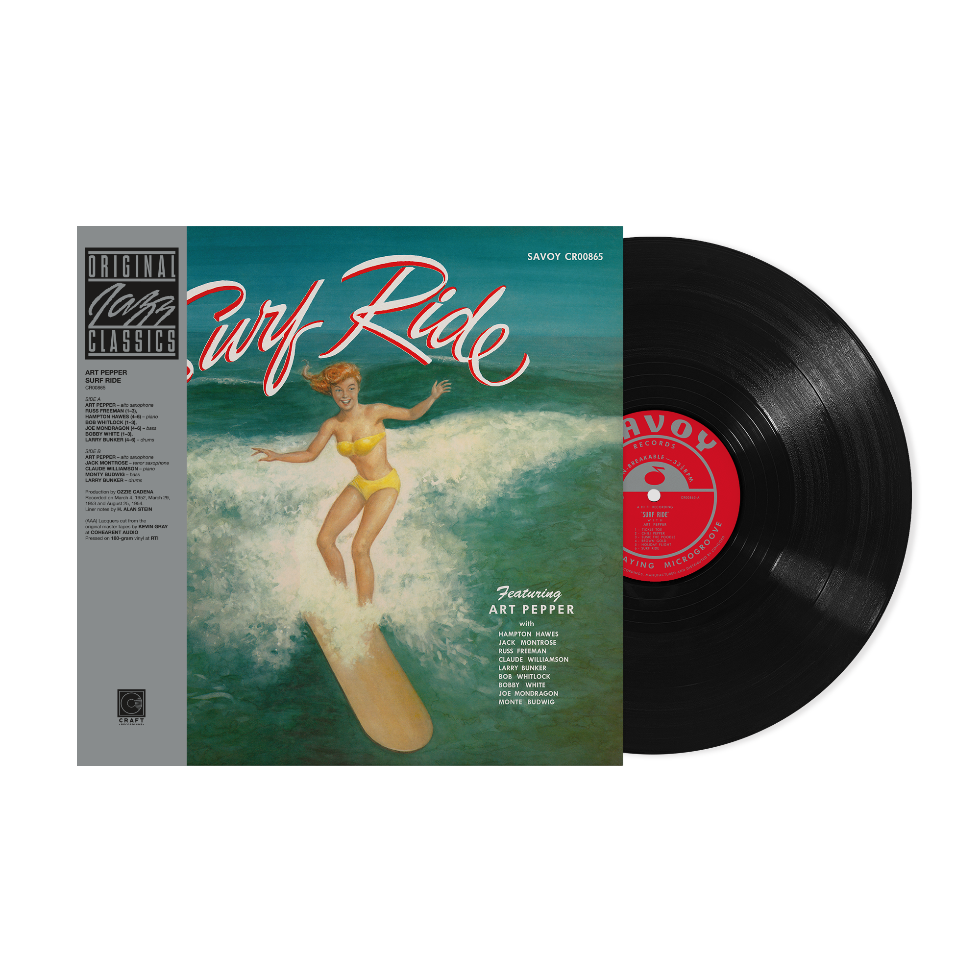 Original Jazz Classics Series Surf Ride vinile 180g
