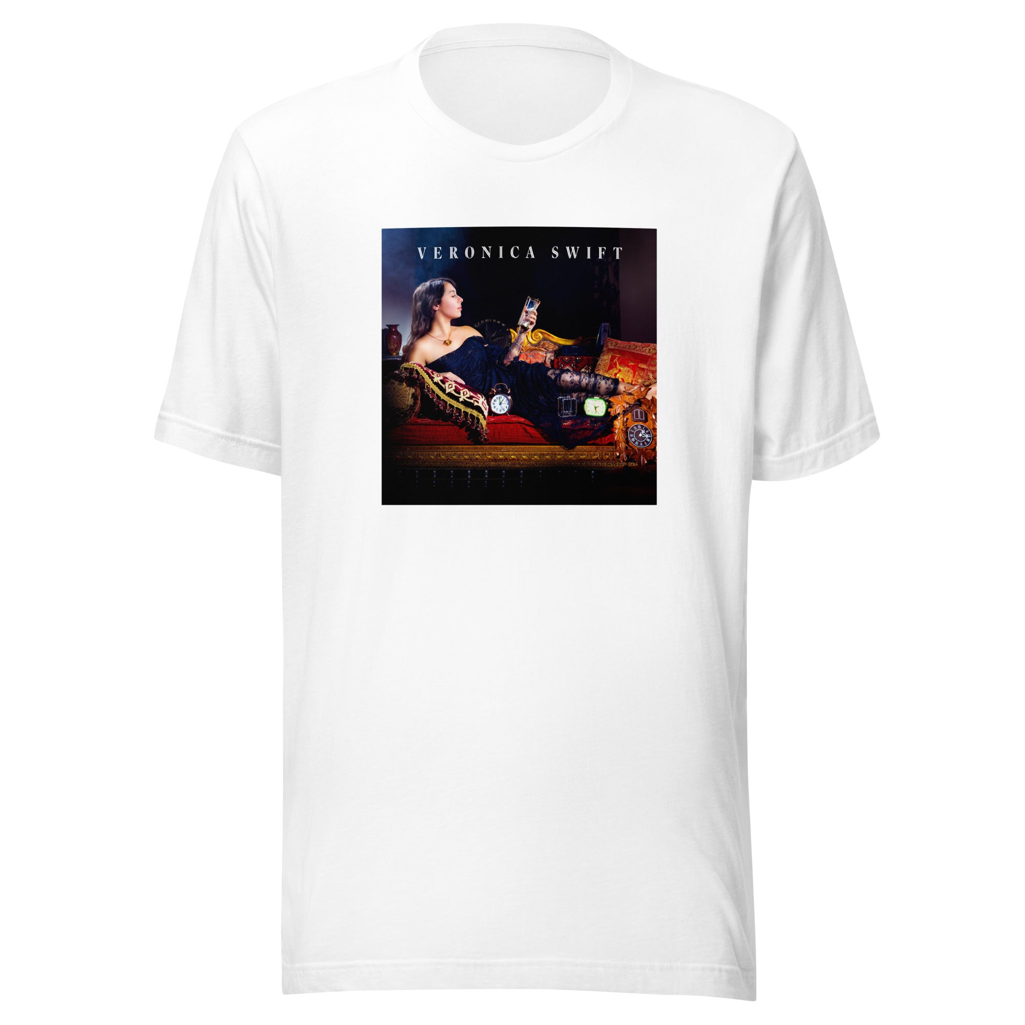Mack Avenue Veronica Swift Album Cover maglietta nera cotone