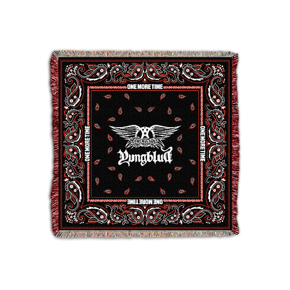 Aerosmith One More Time coperta woven 50x50 pollici