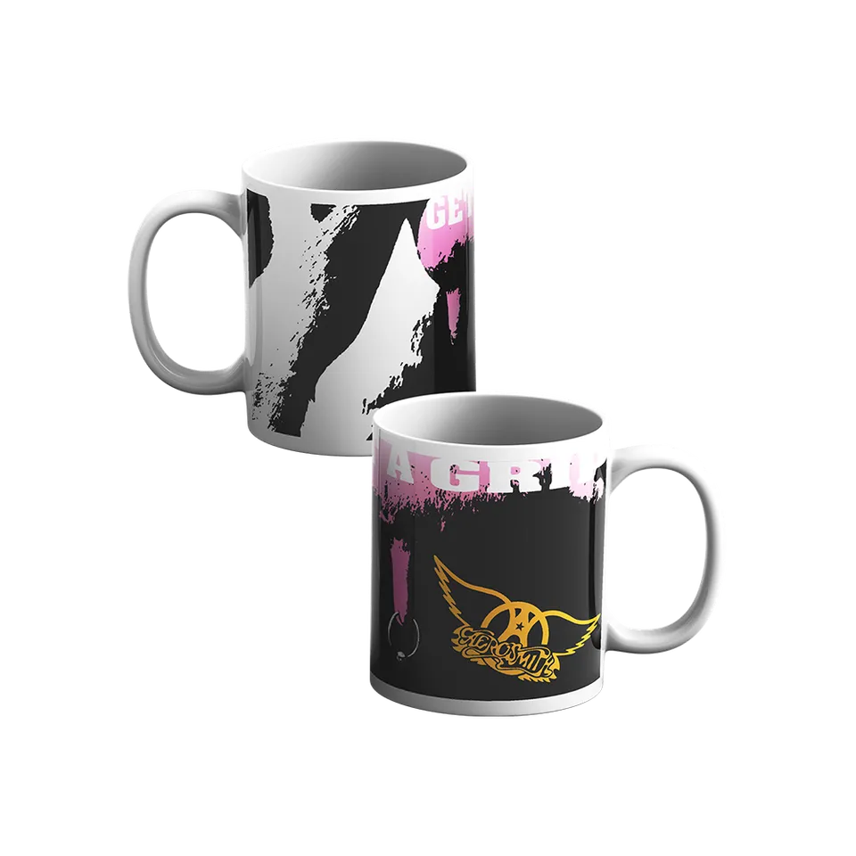 Aerosmith Get A Grip tazza bianca 11oz lavastoviglie