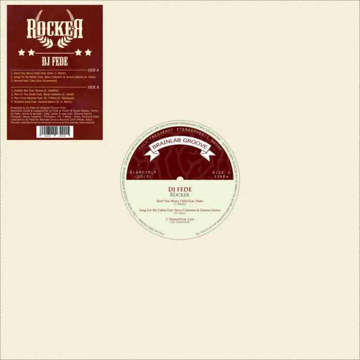 Overdrive Records Rocker Ep vinile LP edizione originale
