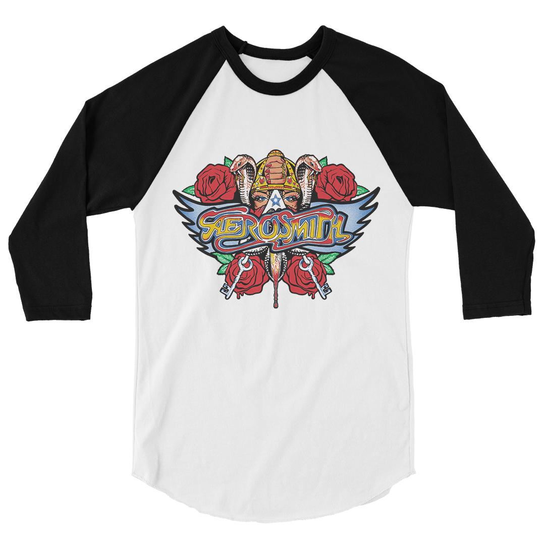 Aerosmith Permanent Vacation Tour maglietta raglan