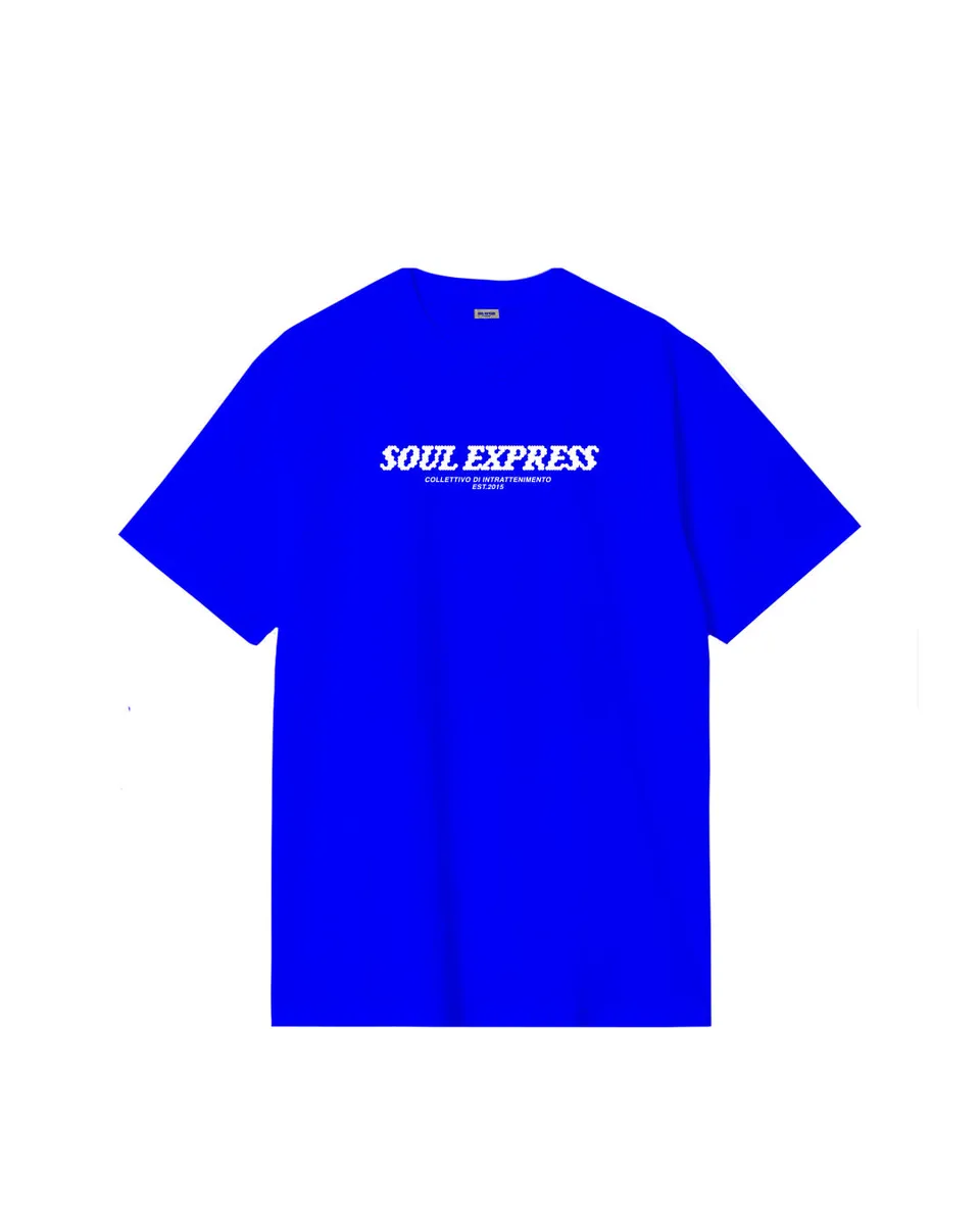 Soul Express Records Pixel Express t-shirt blu pixel unisex